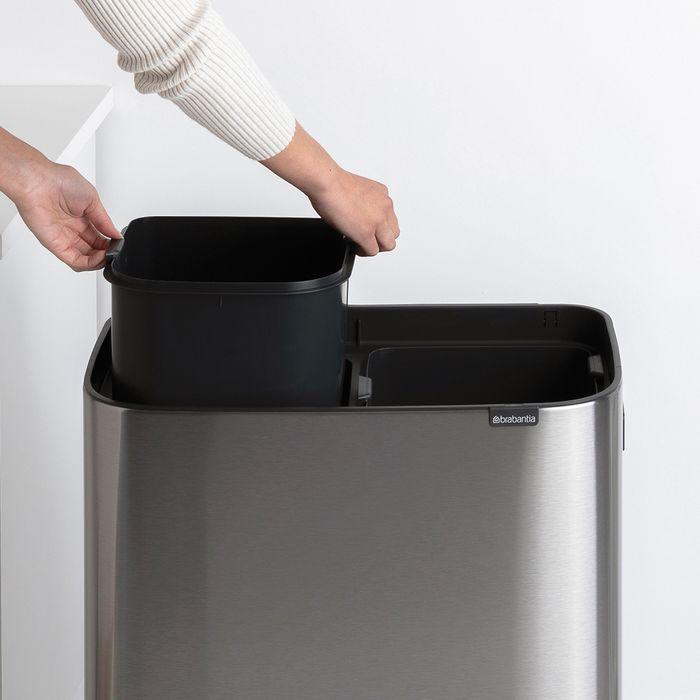 Бак для мусора Brabantia Bo Touch Bin Hi 2х30 л (130649) - фото 6