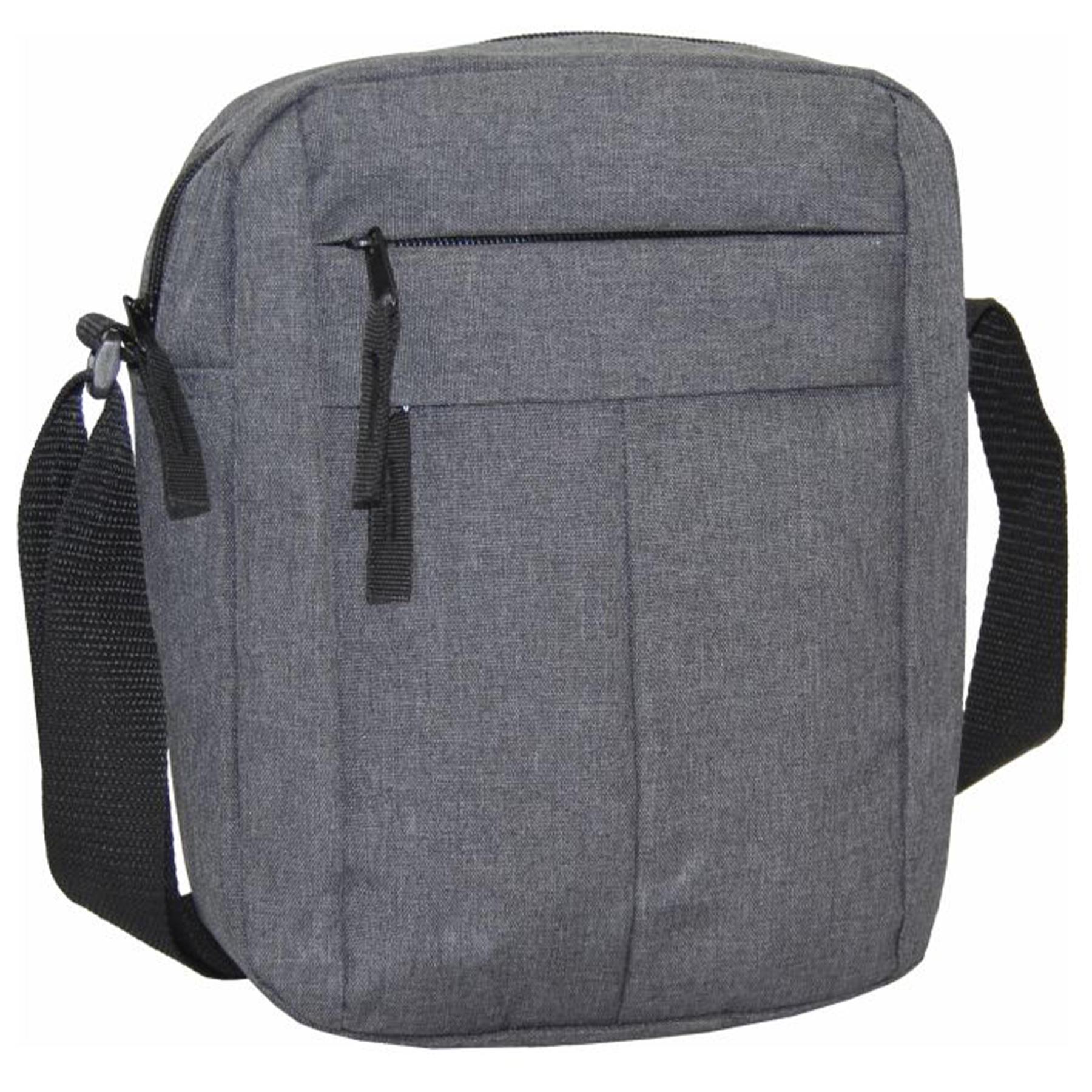 Сумка через плечо SEMI LINE 3 Grey (7163-1)