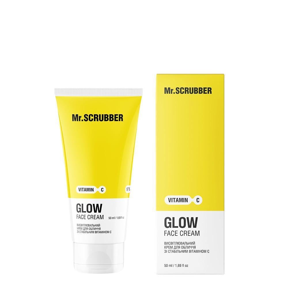 Крем для лица осветительный Mr.SCRUBBER Glow Vitamin C со стабильным витамином С 50 мл (2467155183) Крем для лица осветительный Mr.SCRUBBER Glow Vitamin C со стабильным витамином С 50 мл (2467155183)