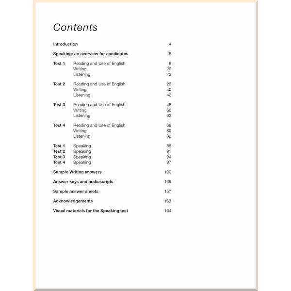 Книга Cambridge University Press "B2 First for Schools 4: Authentic Practice Tests with answers and Audio" (ISBN:9781108780100) - фото 2