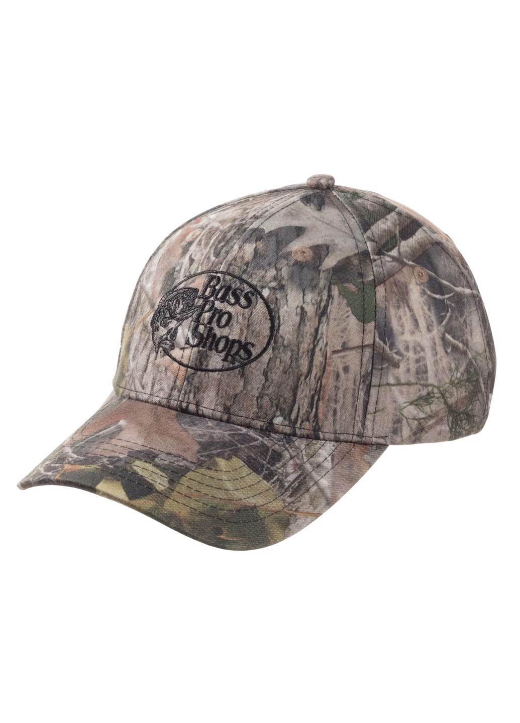 Кепка рыбацкая Bass Pro Shops Men's Tonal Logo Cap Разноцветный (353371002)