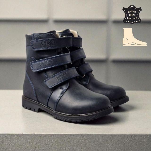 Черевики дитячі ортопедичні з підтримкою стопи та супінатором р. 27 Синій (2493762137) - фото 2 Черевики дитячі ортопедичні з підтримкою стопи та супінатором р. 27 Синій (2493762137) - фото 2