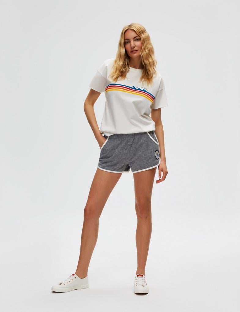 Шорти жіночі Diverse CLTN 388 XL Сірий меланж (5902598712035)