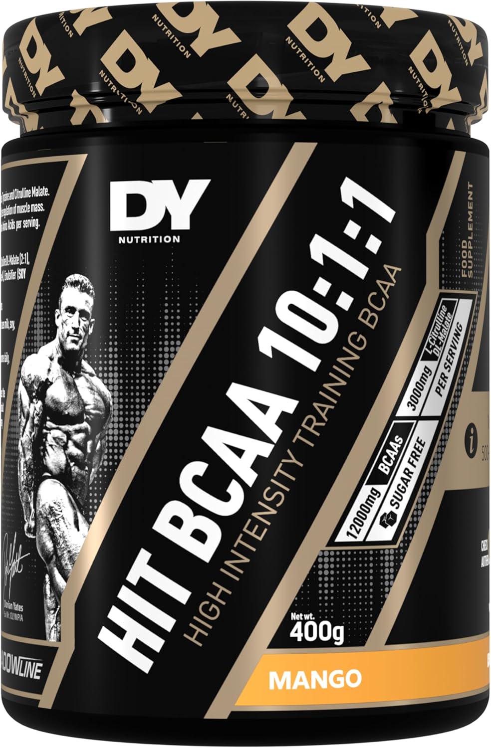 Комплекс аминокислот Dorian Yates Nutrition HIT BCAA 10:1:1 Mango 400 г Комплекс аминокислот Dorian Yates Nutrition HIT BCAA 10:1:1 Mango 400 г