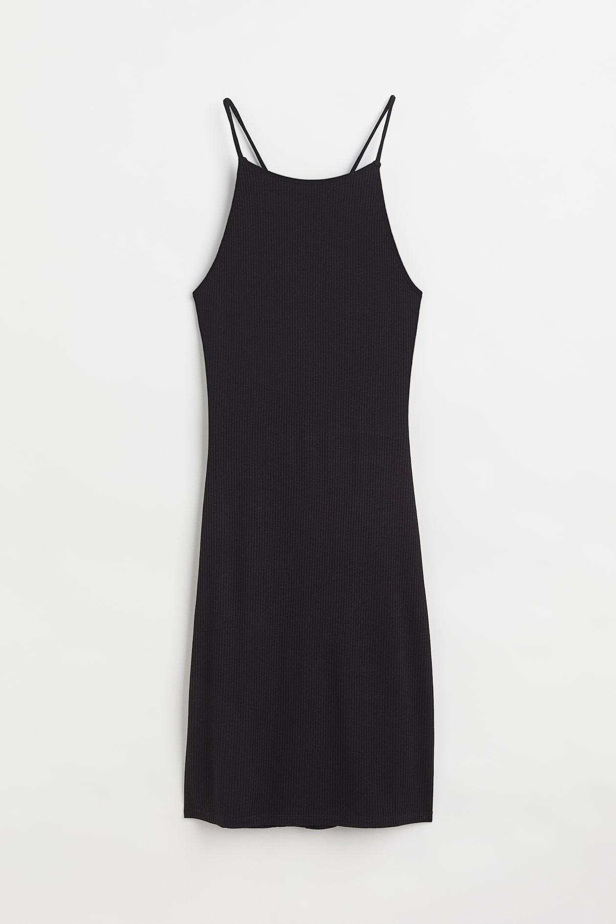 Платье H&M 1049256 S Черный (4469079470686)