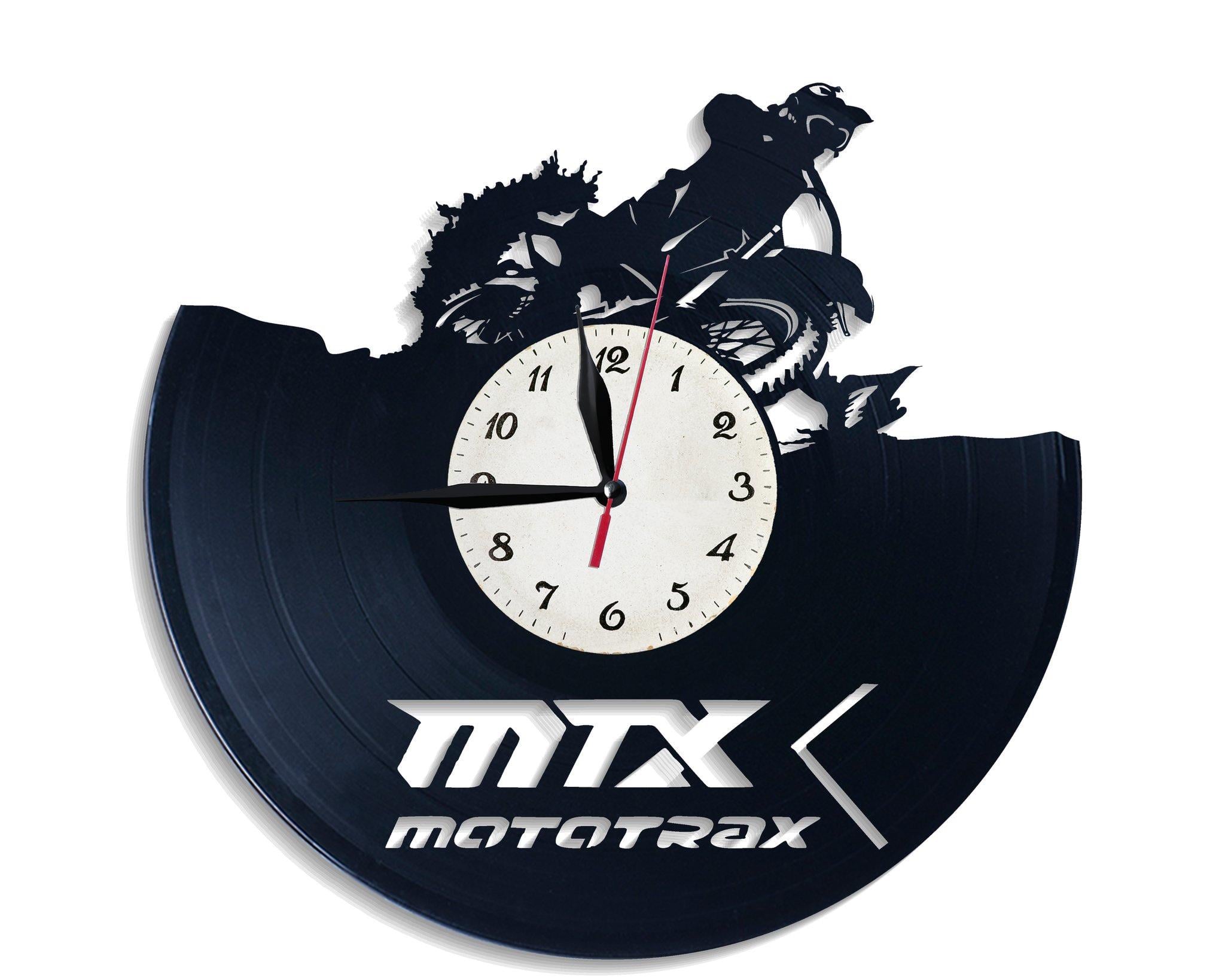 Часы настенные MTX Mototrax 2752 из виниловой пластинки