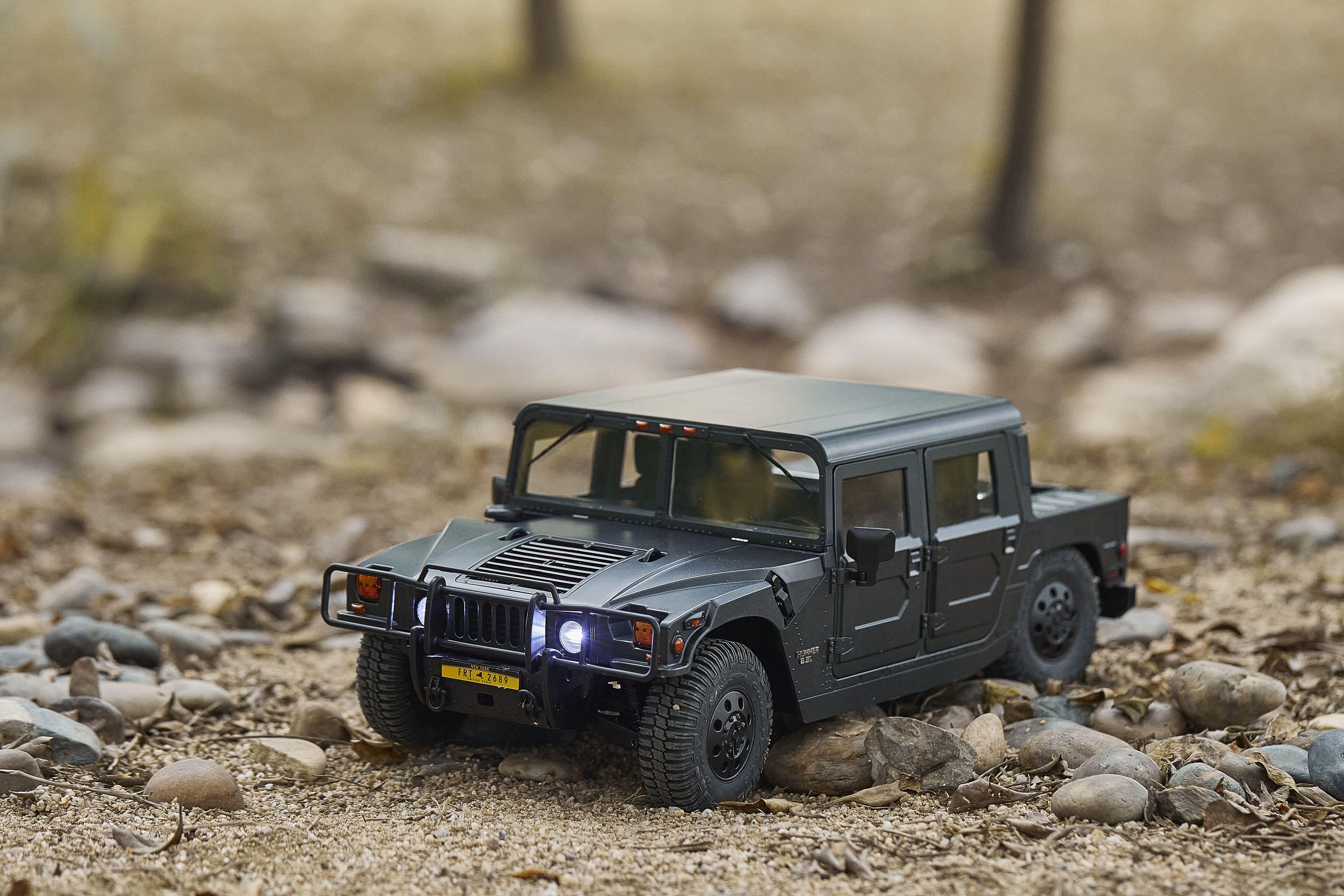 Машинка на радиоуправлении FMS 1:12 HUMMER RS Black - фото 45 Машинка на радиоуправлении FMS 1:12 HUMMER RS Black - фото 45