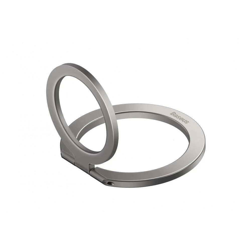 Кольцо-подставка для телефона BASEUS Halo Series Single-Ring SUCH000012 Silver