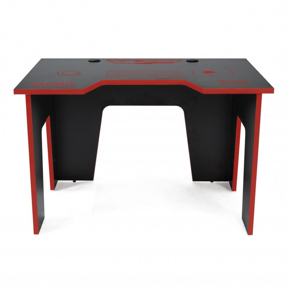Геймерский стол ХGamer Generic Office 3 Boss Черный с красным (ГСXGGO3B)