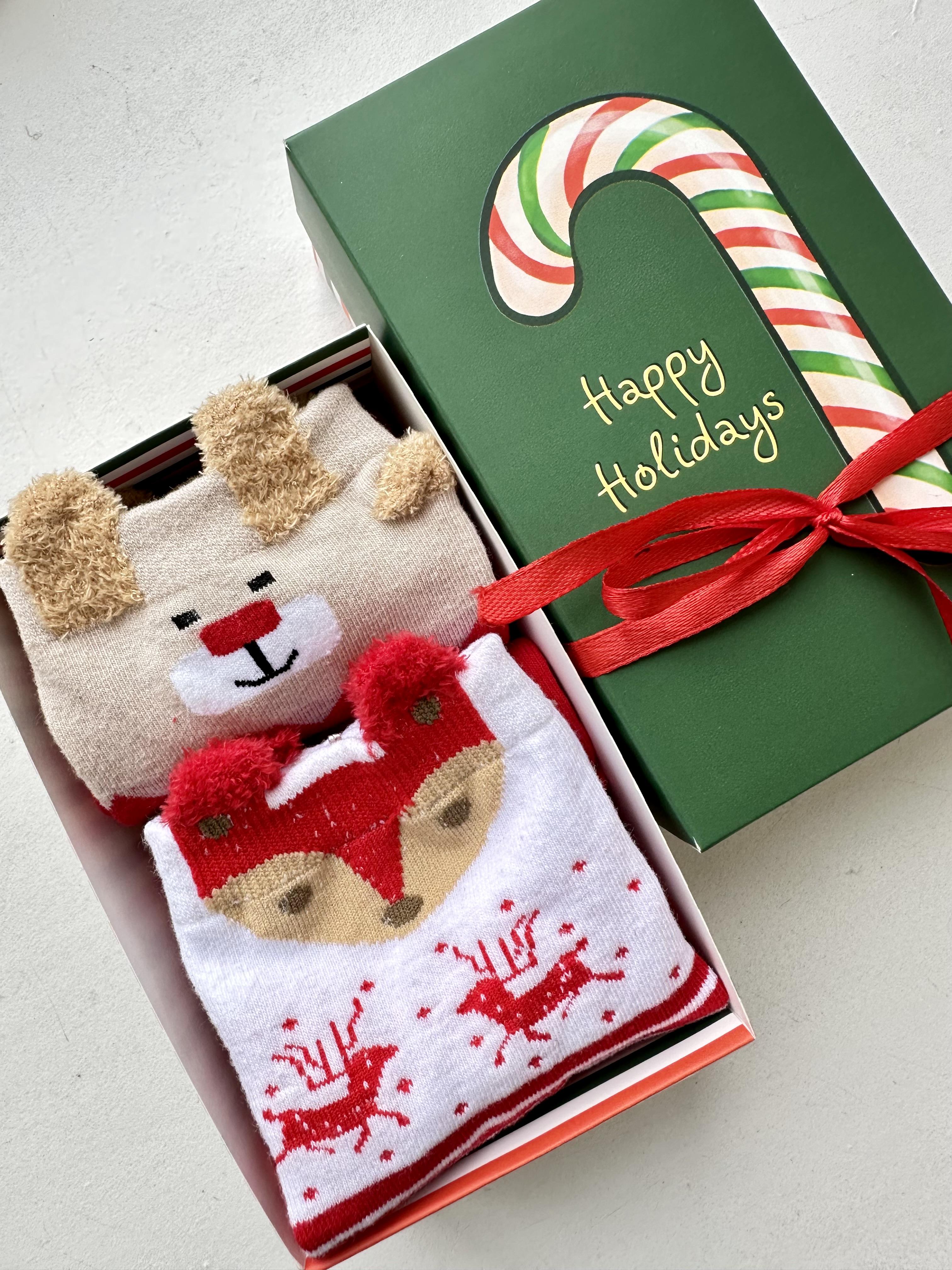 Набір подарунковий з новорічними шкарпетками (13532540) - фото 8