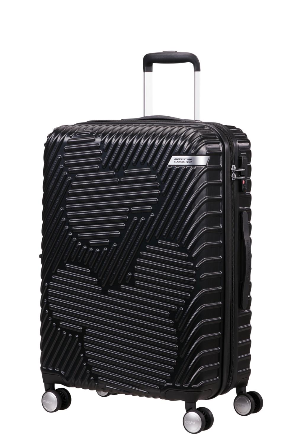 Чемодан American Tourister MICKEY CLOUDS 66x47x24/27 см Черный (59C*09002) - фото 1