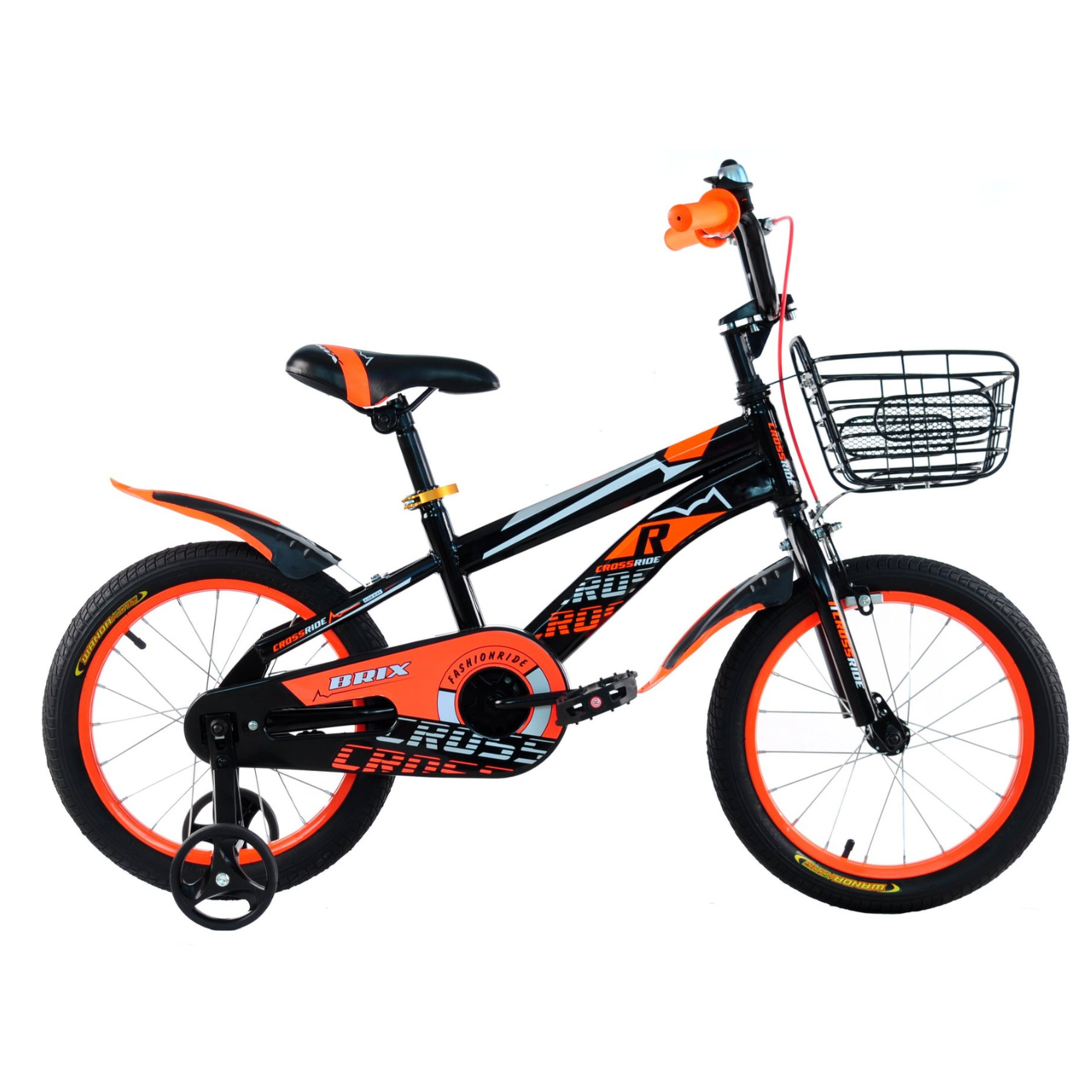 Велосипед детский CROSSRIDE BMX ST BRIX 16'' Оранжевый Велосипед детский CROSSRIDE BMX ST BRIX 16'' Оранжевый
