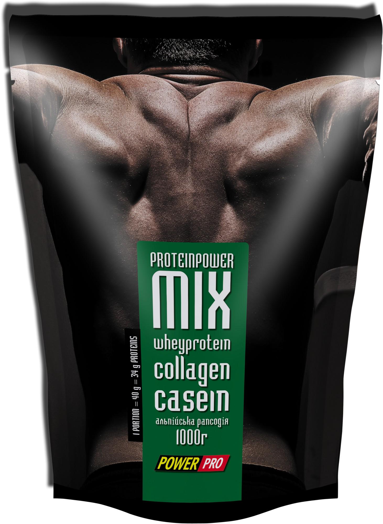 Протеин Power Pro Protein Mix 1 кг Альпийская рапсодия