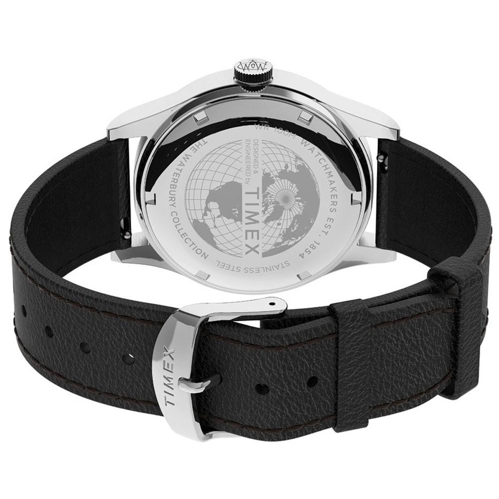 Наручний годинник чоловічий Timex Waterbury кварцевий Silver (Tx2u90200) - фото 5 Наручний годинник чоловічий Timex Waterbury кварцевий Silver (Tx2u90200) - фото 5