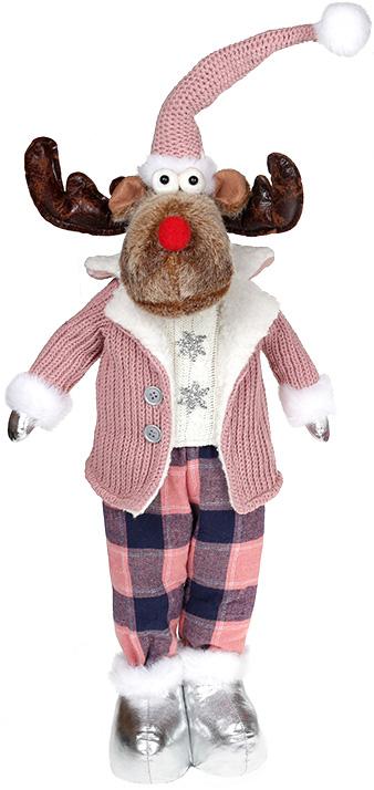 Мягкая игрушка Лось в розовом Мальчик 28х18х78 см (BD-778-311-PA)