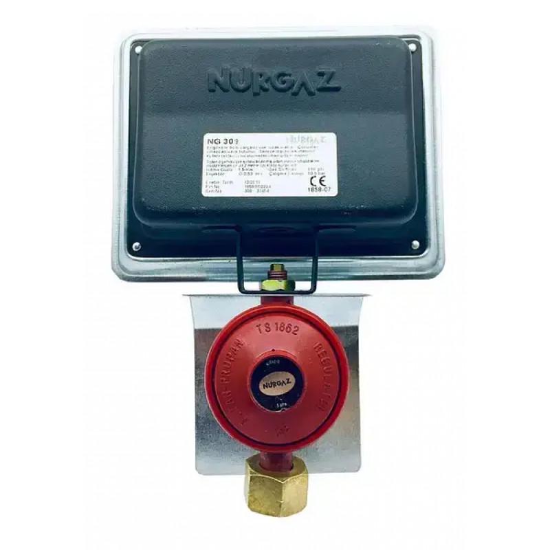 Инфракрасный обогреватель газовый Nurgaz с баллоном пропан-бутан 8 л 1,5 кВт (12744922) - фото 3