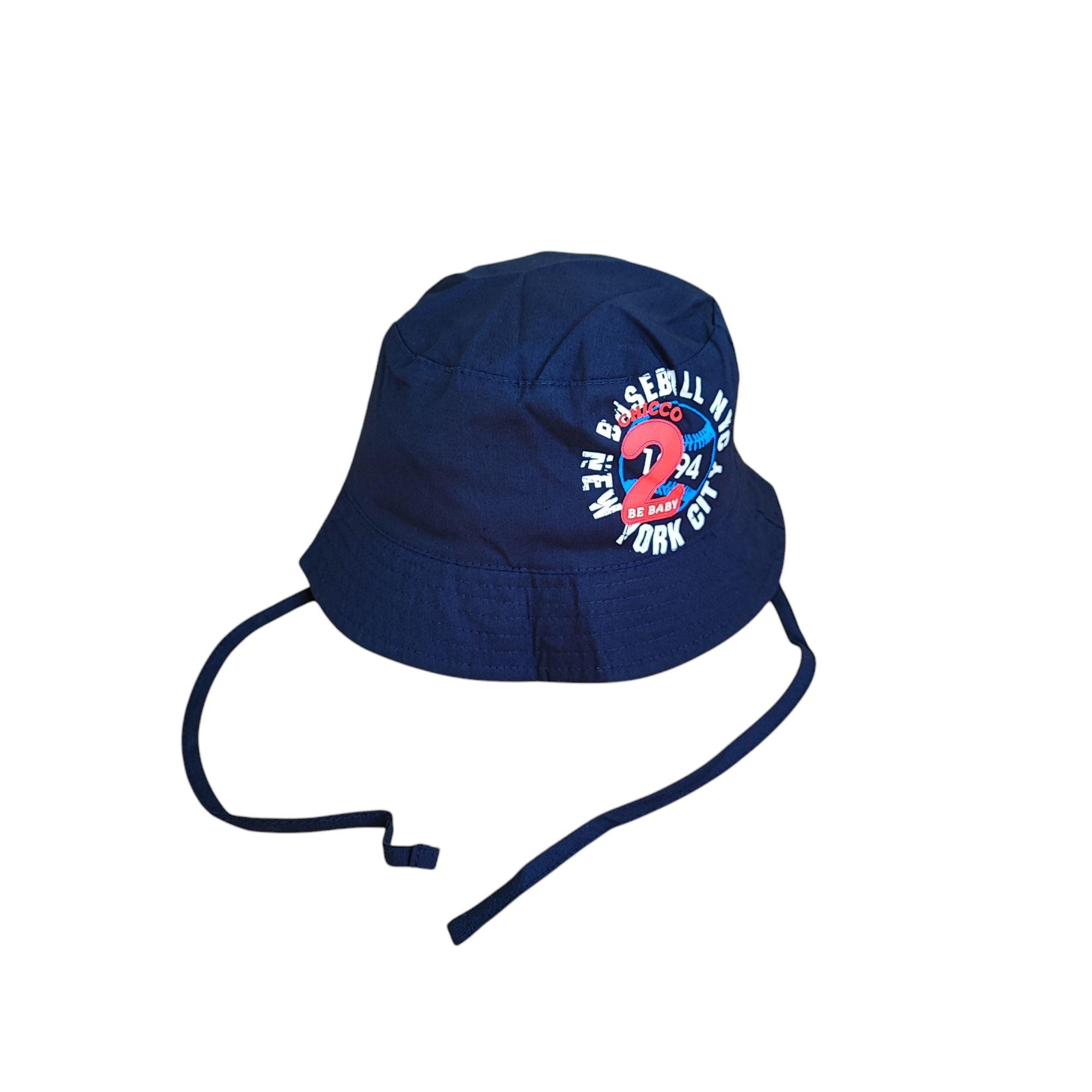 Панама дитяча на зав'язках для хлопчика Chicco 44-46 см Синій (250426016)