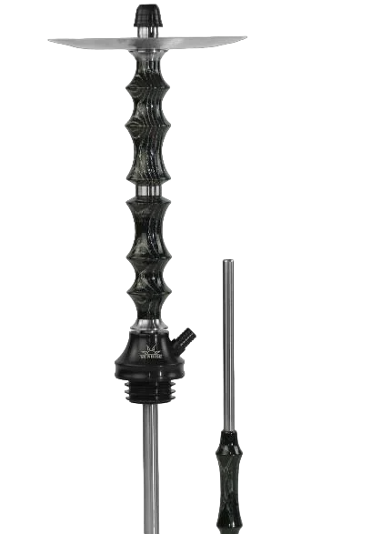 Шахта для кальянов Sunrise Hookah Classic Wood и блюдце Black/White (6865209)