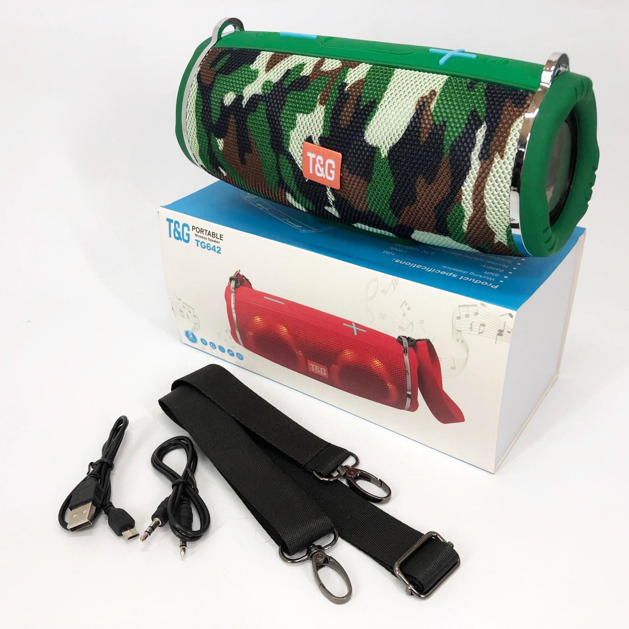 Колонка портативна TG642 з RGB підсвічуванням та ремінцем - фото 9 Колонка портативна TG642 з RGB підсвічуванням та ремінцем - фото 9