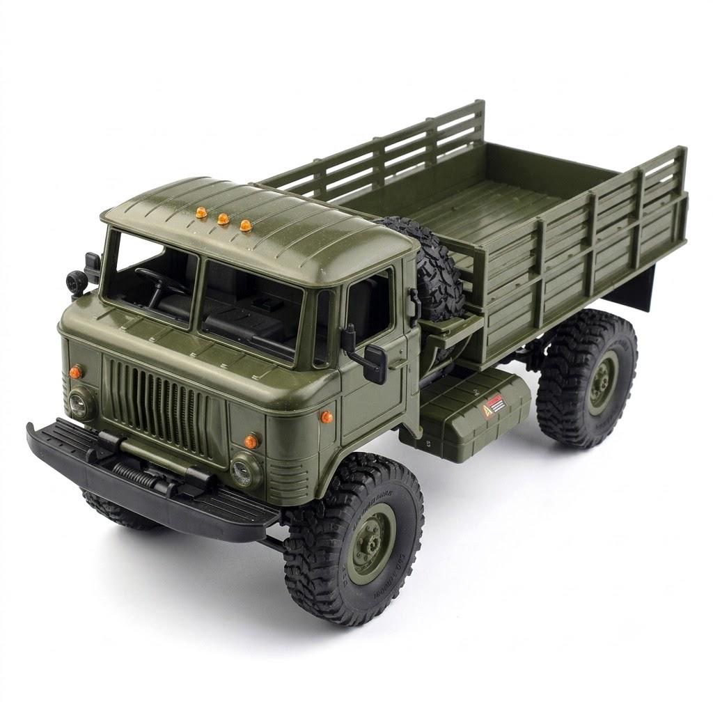 Модель военный грузовик WPL B24 GAZ66 1:16 сборная (1011-466-00)