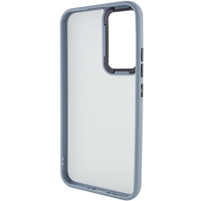 Противоударный Чехол Epik для Samsung Galaxy S20 FE Lyon Frosted TPU+PC Sierra Blue - фото 3