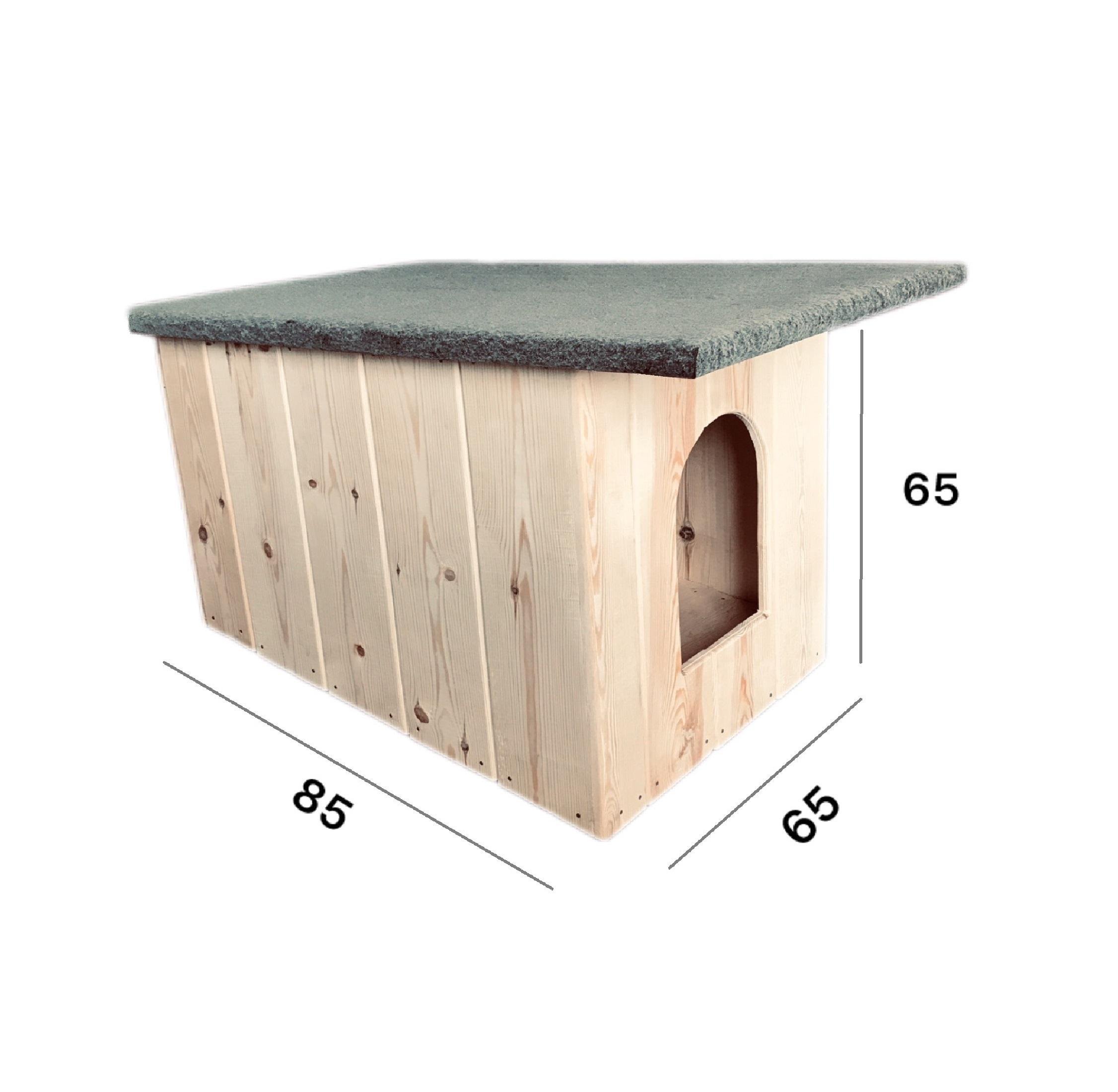 Будка для собаки Барбос стандарт 65х85х85 см (25216883) - фото 2