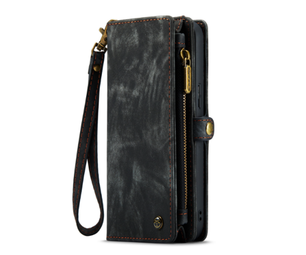 Чохол-гаманець CaseMe Retro Leather для Apple iPhone 14 Plus, Black