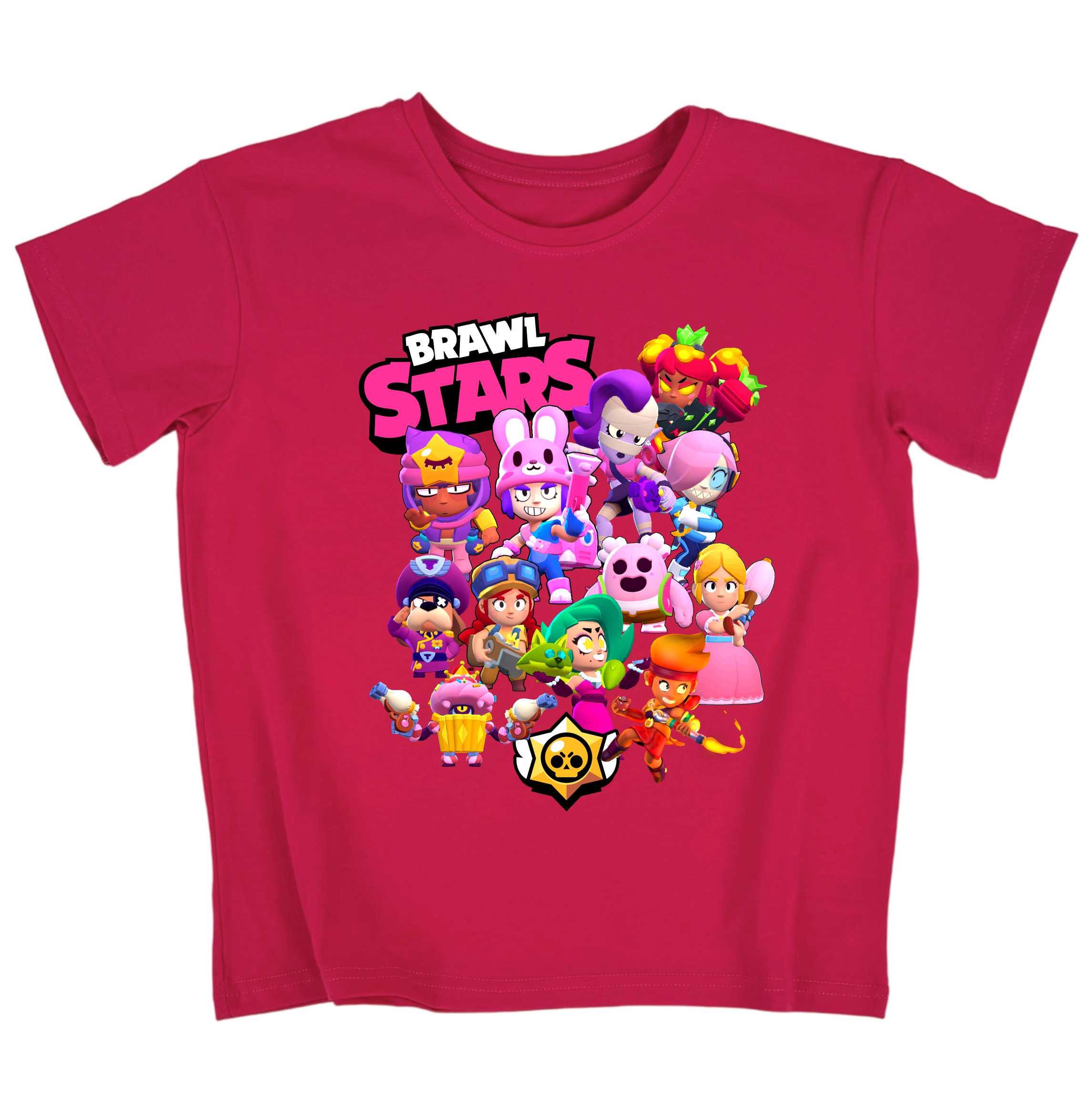 Футболка дитяча TM Spinogriz СПИ2024 Бравл Старс 146 см Рожевий (19086500)