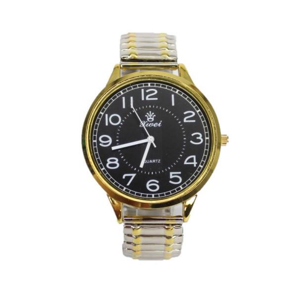 Часы мужские на браслете Xwei d-42 Gold Black Gold/Silver (3435)