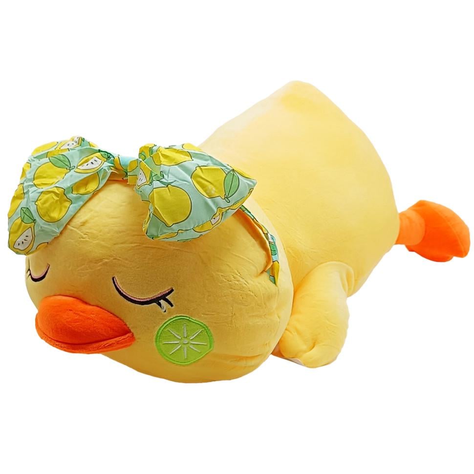Мягкая игрушка Bambi Уточка с пледом Комбинированный 60 см Желтый (IY-189-Y-187)