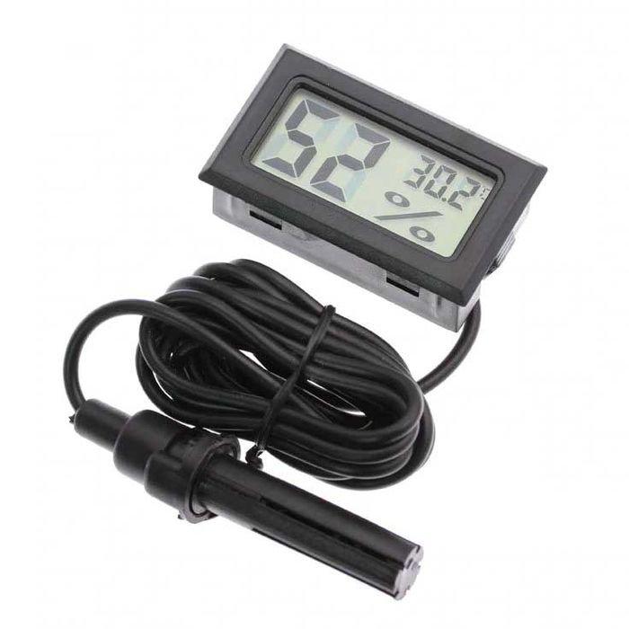 Термометр гигрометр цифровой для измерения температуры и влажности в помещении - фото 2 Термометр гигрометр цифровой для измерения температуры и влажности в помещении - фото 2