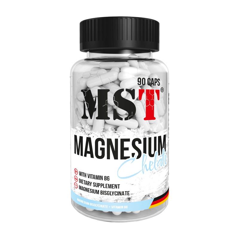 Магний и витамин B6 MST Magnesium Chelate with Vitamin B6 90 капс. (22400-01)