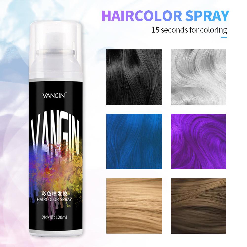 Фарба-спрей для волосся тимчасова Silver (1945093881) - фото 7 Фарба-спрей для волосся тимчасова Silver (1945093881) - фото 7