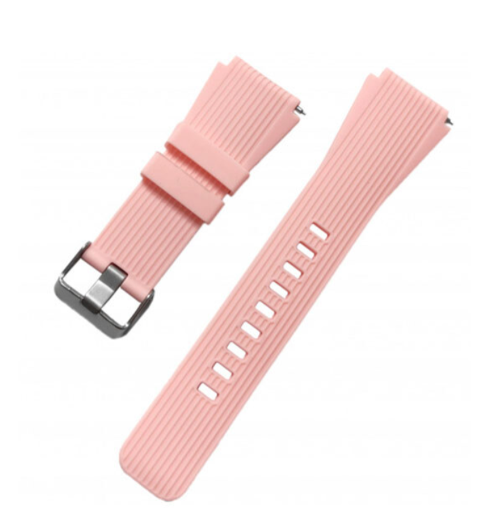 Ремінець силіконовий для Samsung Galaxy Watch 4 22 мм Рожевий (KG-12466)