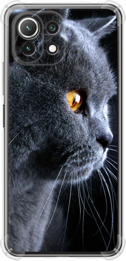 Чехол на Xiaomi Mi 11 Lite Красивый кот (3038sp-2281-42517) Чехол на Xiaomi Mi 11 Lite Красивый кот (3038sp-2281-42517)