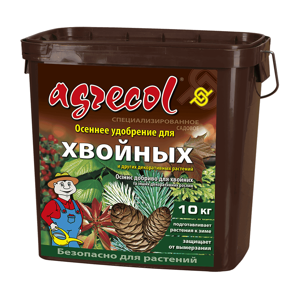 Добриво для хвої осіннє Agrecol 10 кг