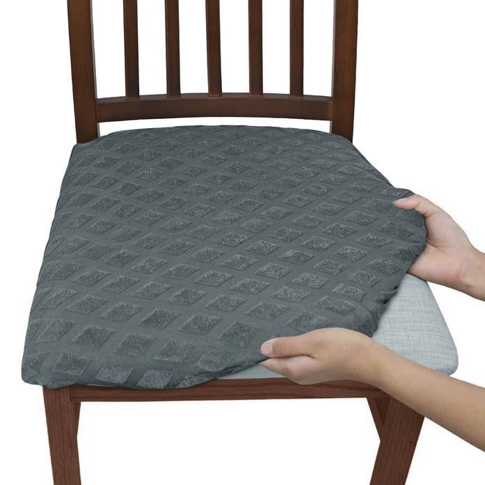 Комплект декоративных чехлов на стуле 4 шт Светло-Серый (ЧДК-25-11) Комплект декоративных чехлов на стуле 4 шт Светло-Серый (ЧДК-25-11)