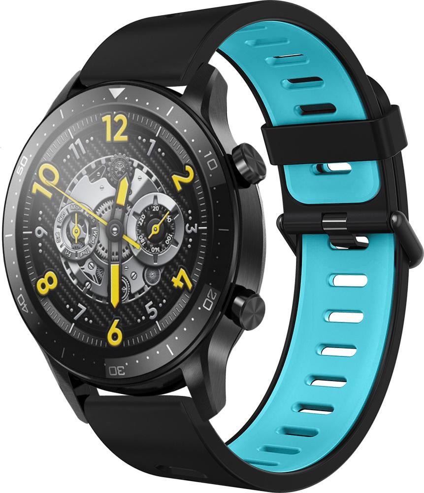 Ремешок Traf для Realme Watch S Pro Black/Blue (28914)