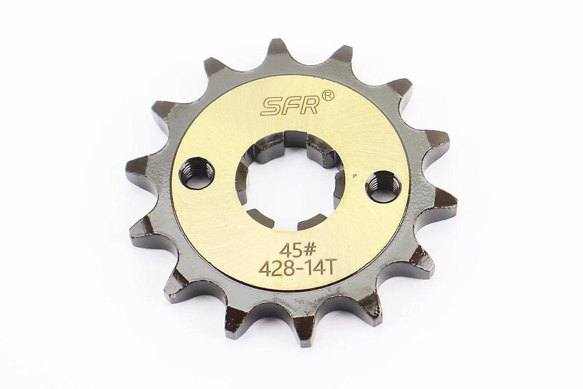 Зірка передня 428H 15 зубців до мотоцикла Yamaha YBR125 загартована