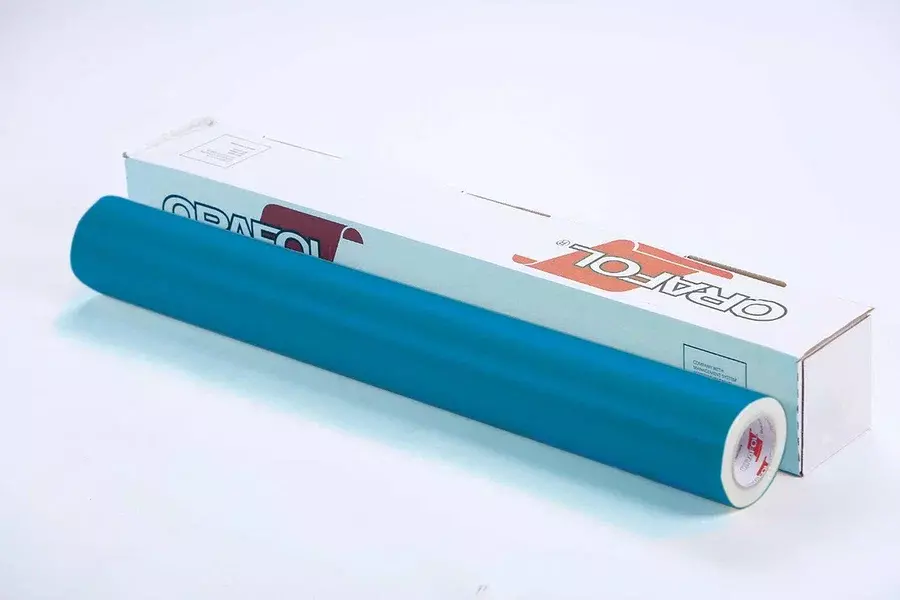 Плівка самоклеюча Oracal 641 1 м2 Блакитний матовий (053)