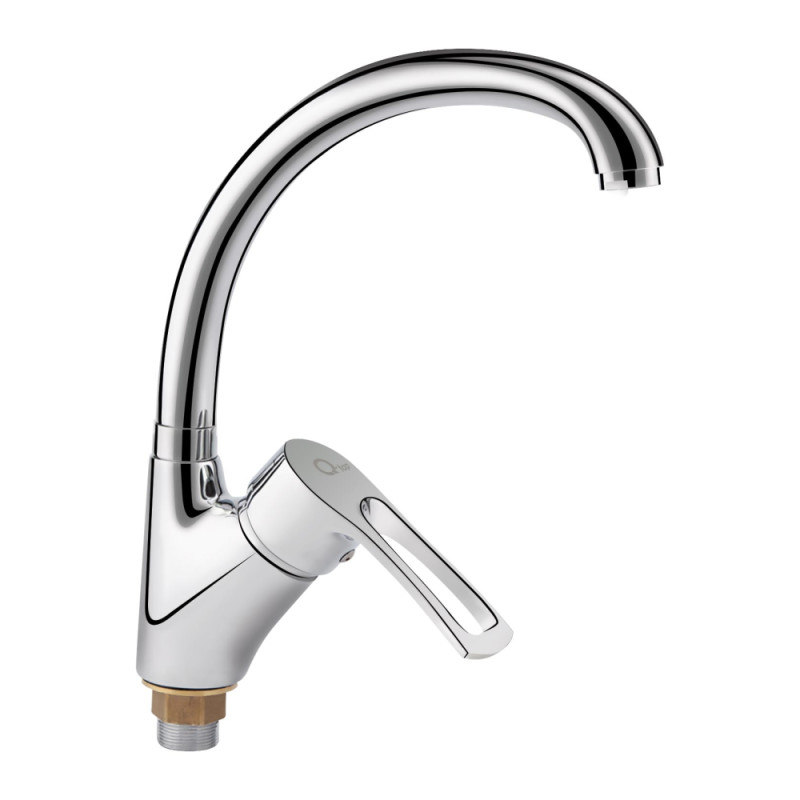 Смеситель для кухни Q-tap Hansberg CRM 007F