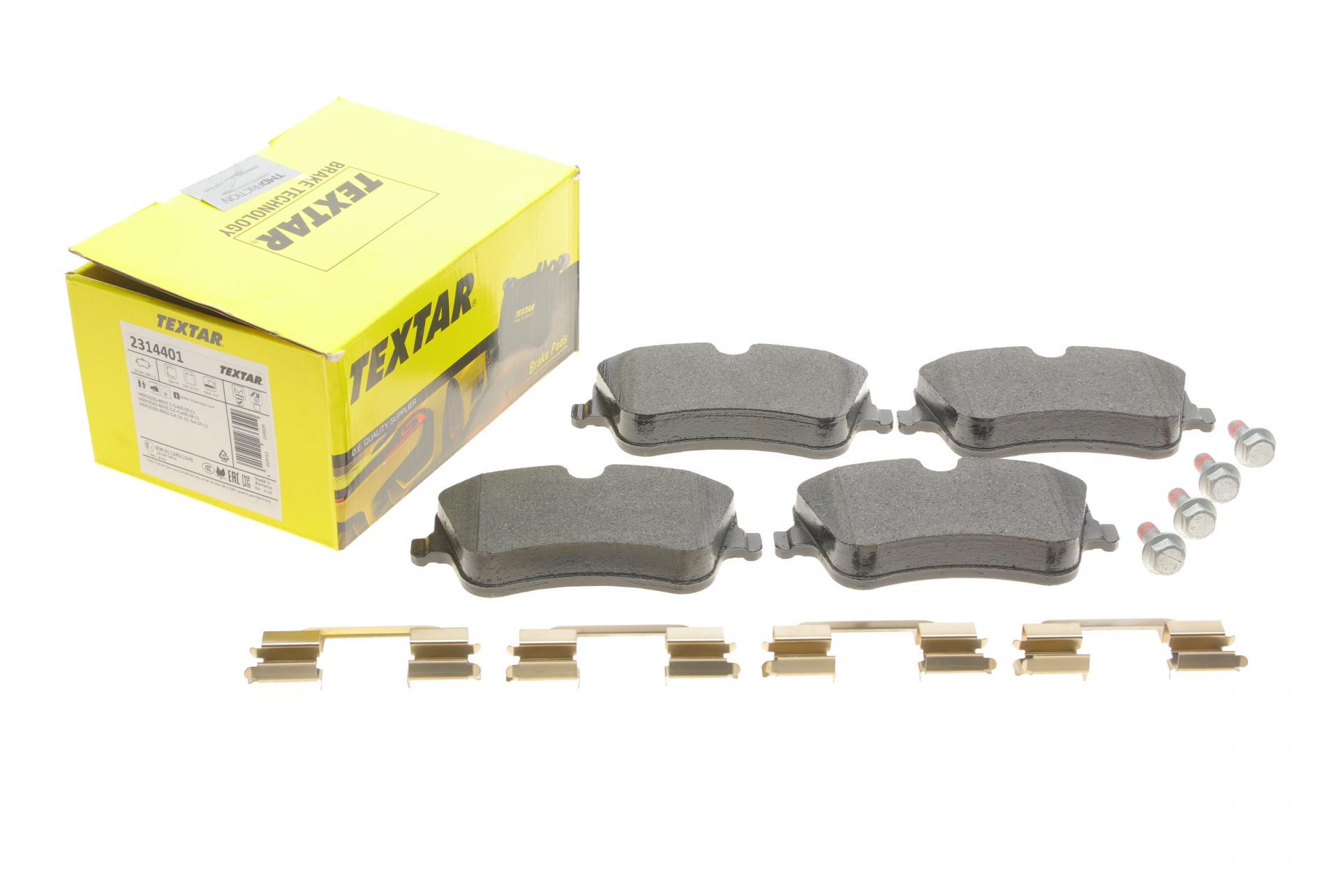 Колодки тормозные передние TEXTAR MB C-class W203/CL203/S203 00-11 Lucas Q+ (2314401 TEXTAR) Колодки тормозные передние TEXTAR MB C-class W203/CL203/S203 00-11 Lucas Q+ (2314401 TEXTAR)