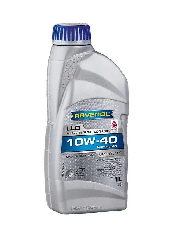 Моторне мастило напівсинтетичне RAVENOL 10W-40 LLO SN/CF A3/B4 1 л (1112112-001) - фото 1 Моторне мастило напівсинтетичне RAVENOL 10W-40 LLO SN/CF A3/B4 1 л (1112112-001) - фото 1