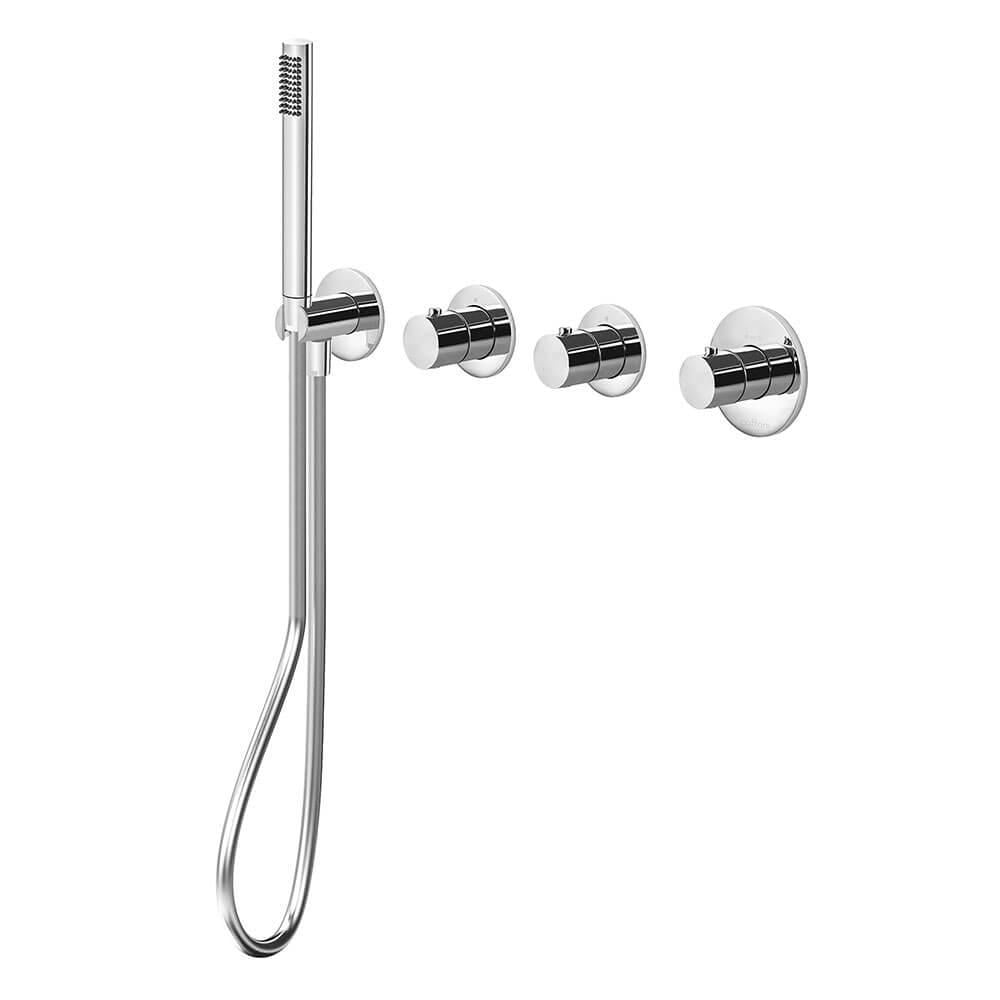 Термостат скрытого монтажа Paffoni Modular box Хром (MDE 000CR) Термостат скрытого монтажа Paffoni Modular box Хром (MDE 000CR)