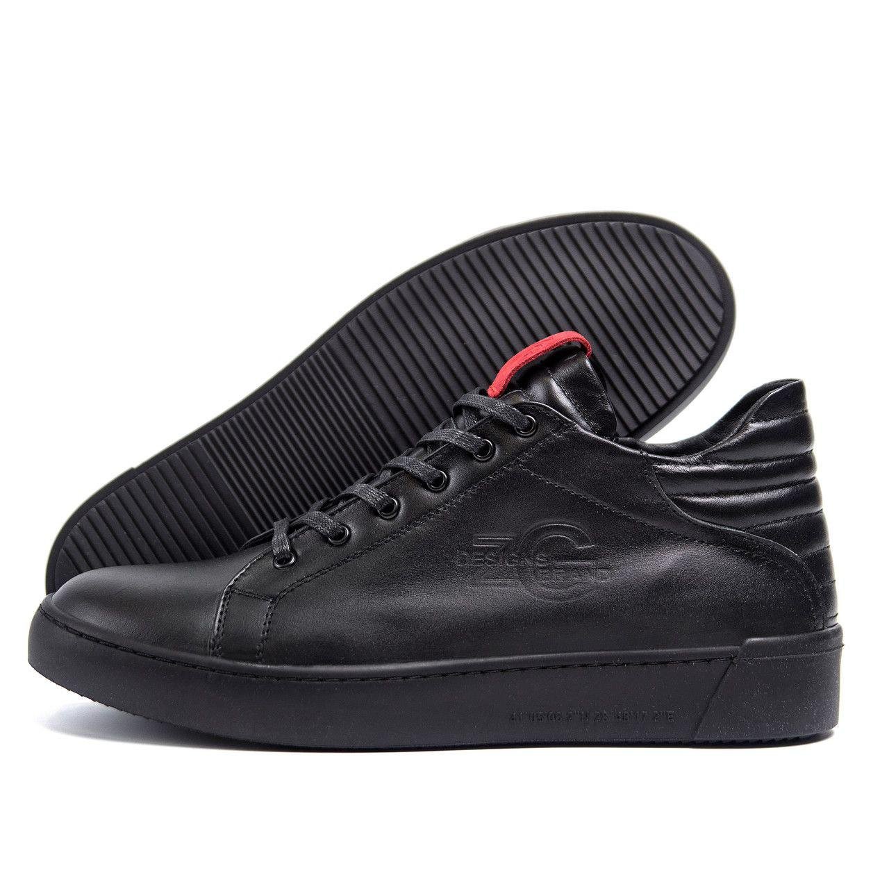 Кросівки зимові чоловічі шкіряні на блискавці ZG Exclusive р. 45 30 см Black (28584617) Кросівки зимові чоловічі шкіряні на блискавці ZG Exclusive р. 45 30 см Black (28584617)