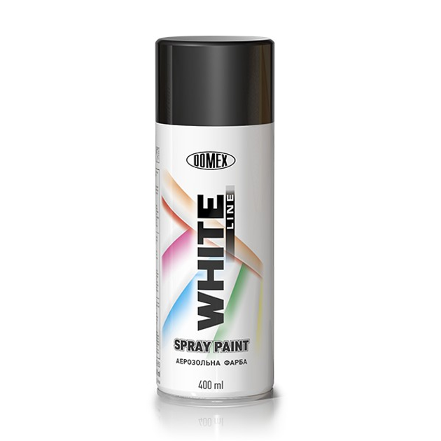 Аэрозольная краска Domex 400 мл Черный (000001377) Аэрозольная краска Domex 400 мл Черный (000001377)