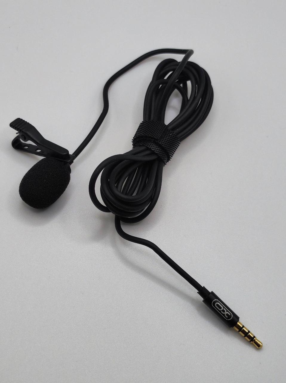 Мікрофон петличний XO MKF01 3,5 мм jack із зажимом - фото 2 Мікрофон петличний XO MKF01 3,5 мм jack із зажимом - фото 2