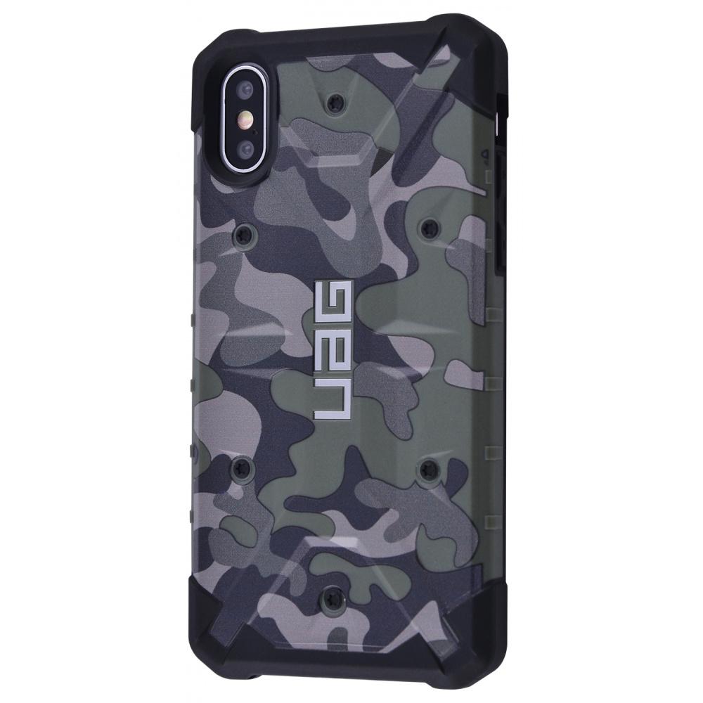 Чехол UAG Pathfinder Anti Fall для iPhone XS Max Khaki/Forest Green Хаки