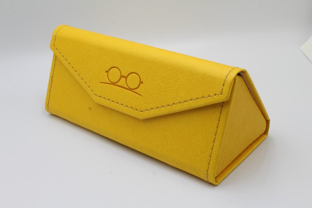 Футляр складной для очков Ф403 на магните 160х69 мм Желтый (2863187452)