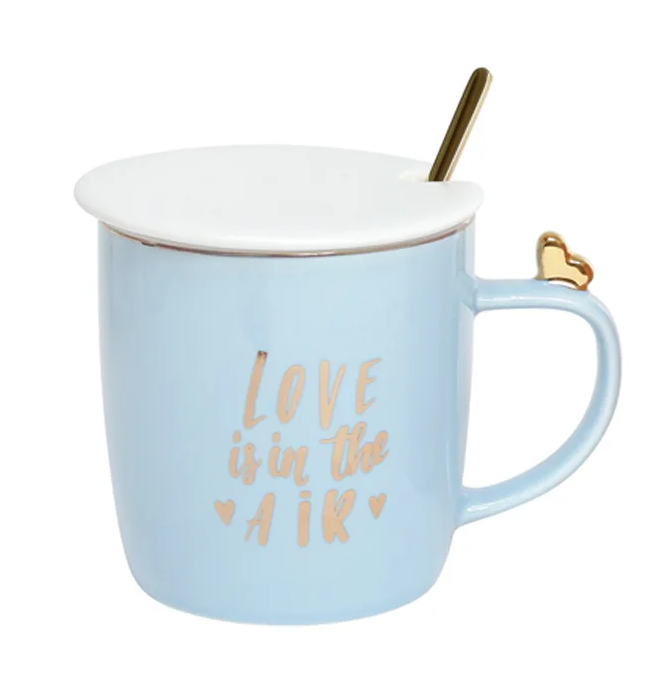 Заварник фарфоровый Flora Love is in the air 0,375 л Голубой 32021